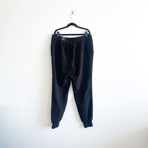 Express Women Jogger Pants Mid Rise Ankle Black Medium - Picture 2 of 10